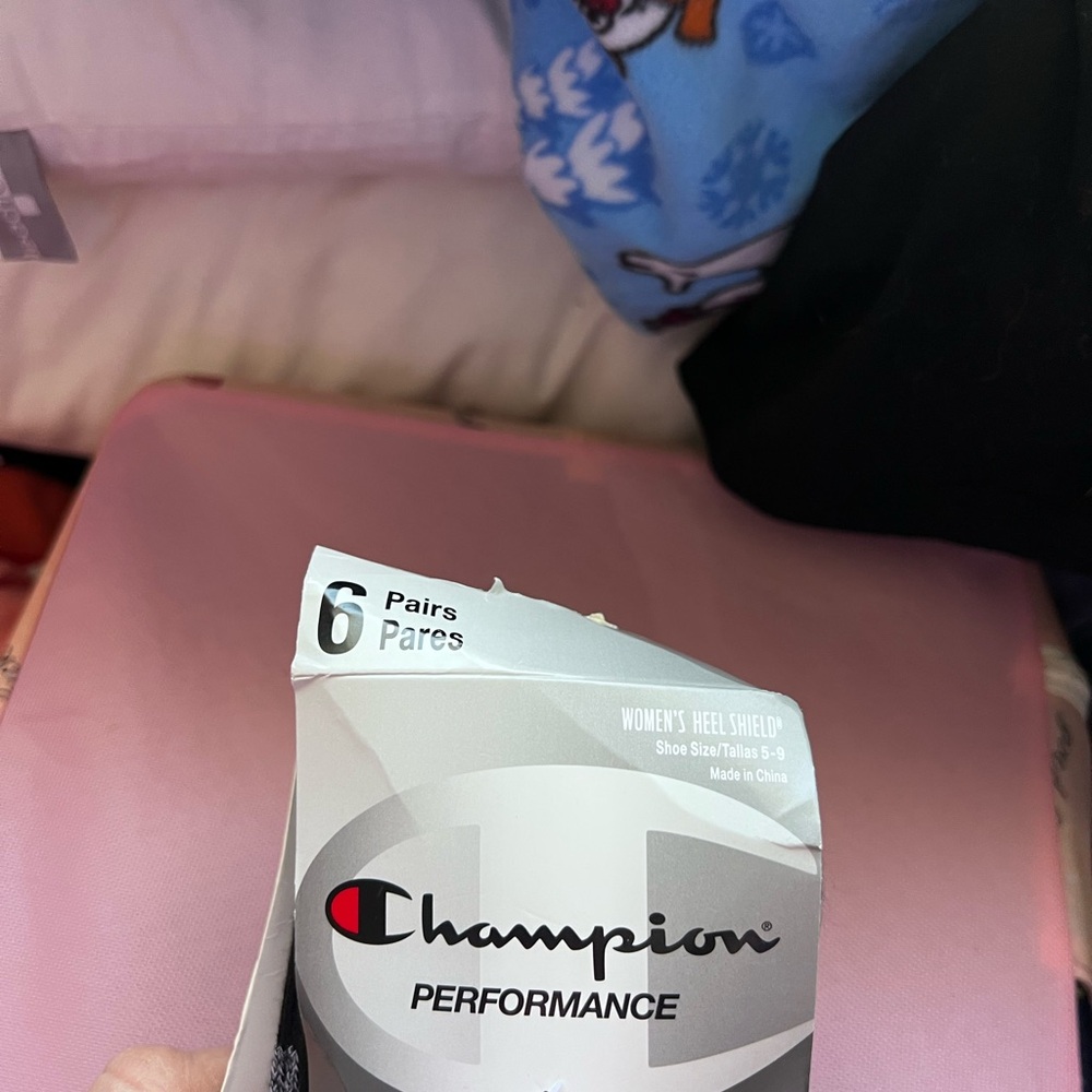 Champion Performance Gray Socks